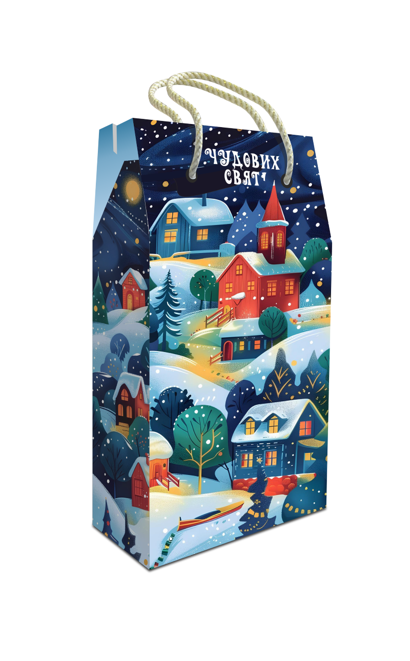 Новорічний подарунок NEW 2026 "Чудових Свят" 1488 грам ТМ Майстерня подарунків